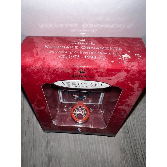 Hallmark Keepsake Ornament NBA Collection "Charlotte Hornets" - 1998 vintage - Picture 3 of 4